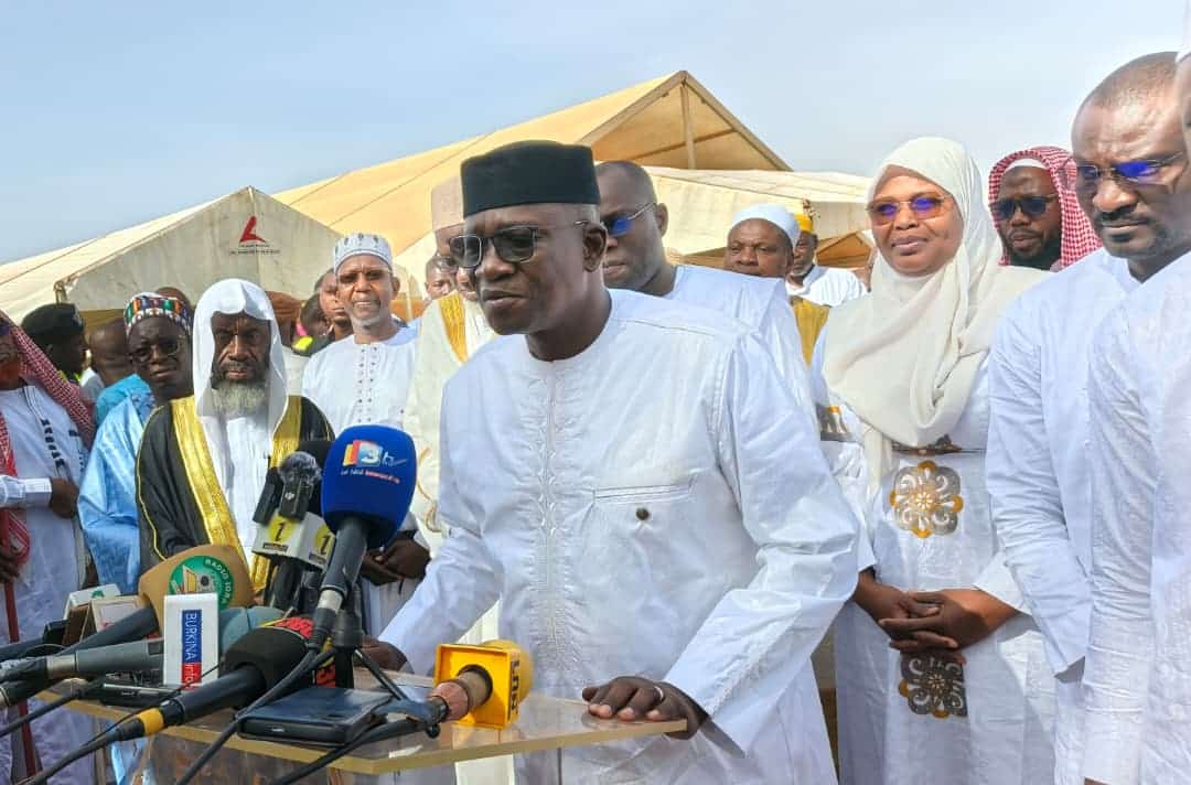 ministre de la Guerre et de la Défense patriotique, le général de division Célestin Simporé