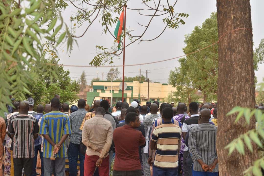 Tougan, le 3 mars 2026 : la montée des couleurs réaffirme la présence de l'État malgré les défis sécuritaires