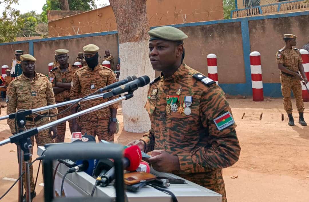 Colonel Issa Yaguibou, chef d'état-major de la Gendarmerie nationale