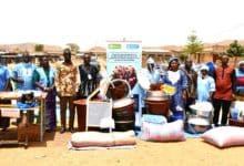Remise officielle des kits d'installation aux 190 bénéficiaires à Kaya