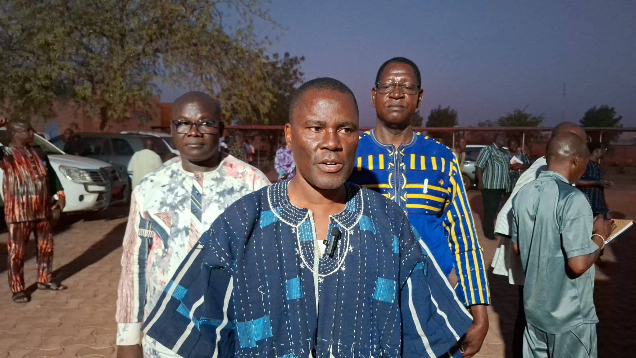 Drissa Belem, Directeur Régional de l’Enseignement secondaire, de la Formation technique et professionnellede Yaadga a salué la demarche du ministre Zoungrana