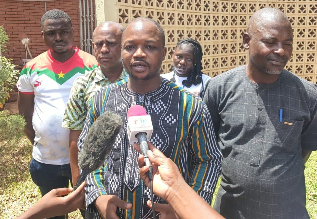 Ayoub Ouattara, président du MPFA-BF