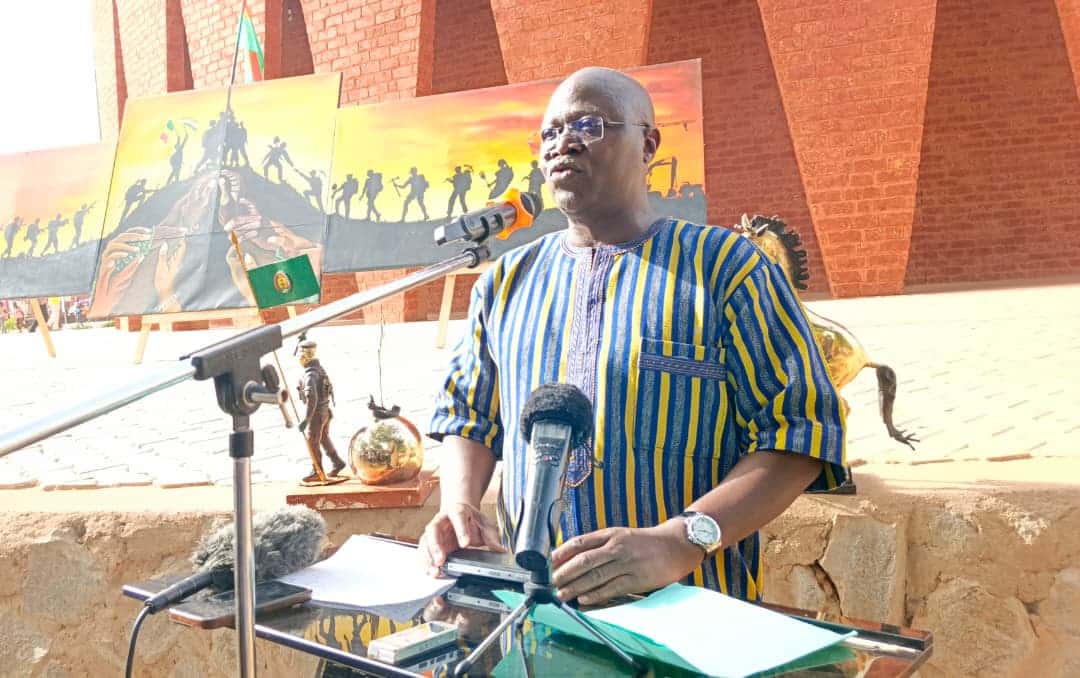 Le colonel-major Fidèle Bationo, directeur de cabinet du ministre de la guerre et de la défense patriotique