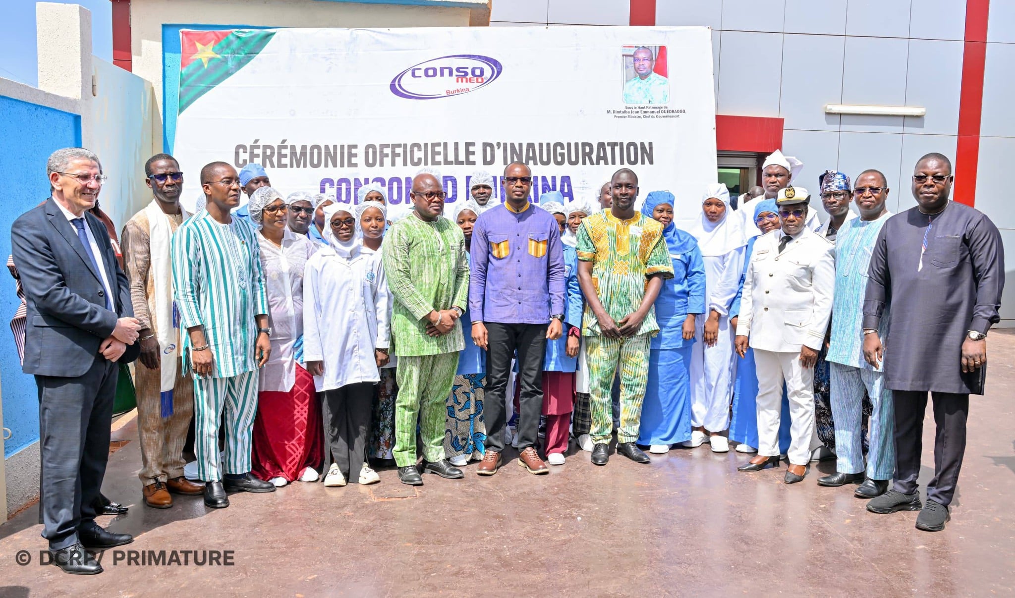 l’inauguration officielle de CONSOMED Burkina