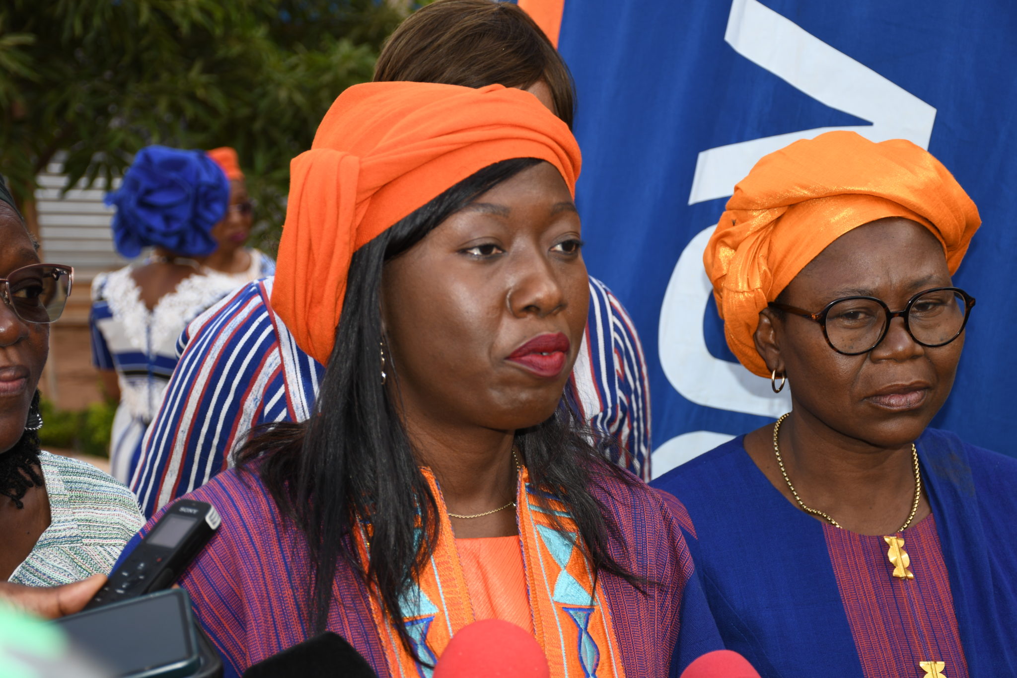 Madame Soudré/Zeye Mariam, représentante de la présidente de l’Amicale