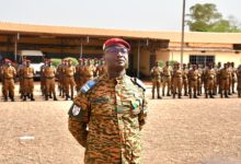 Lieutenant-Colonel Michaël Tiendrébéogo, nouveau chef de corps du Bataillon du Génie Militaire