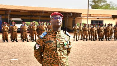 Lieutenant-Colonel Michaël Tiendrébéogo, nouveau chef de corps du Bataillon du Génie Militaire