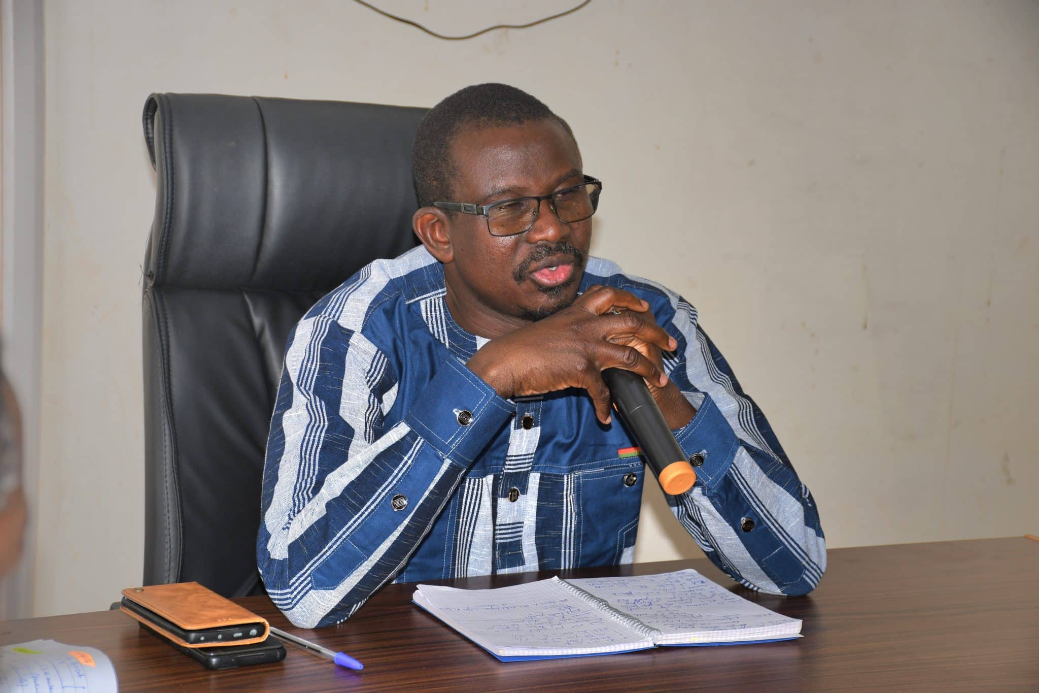 Le ministre de l’Enseignement secondaire prônant une gestion de proximité et de dialogue