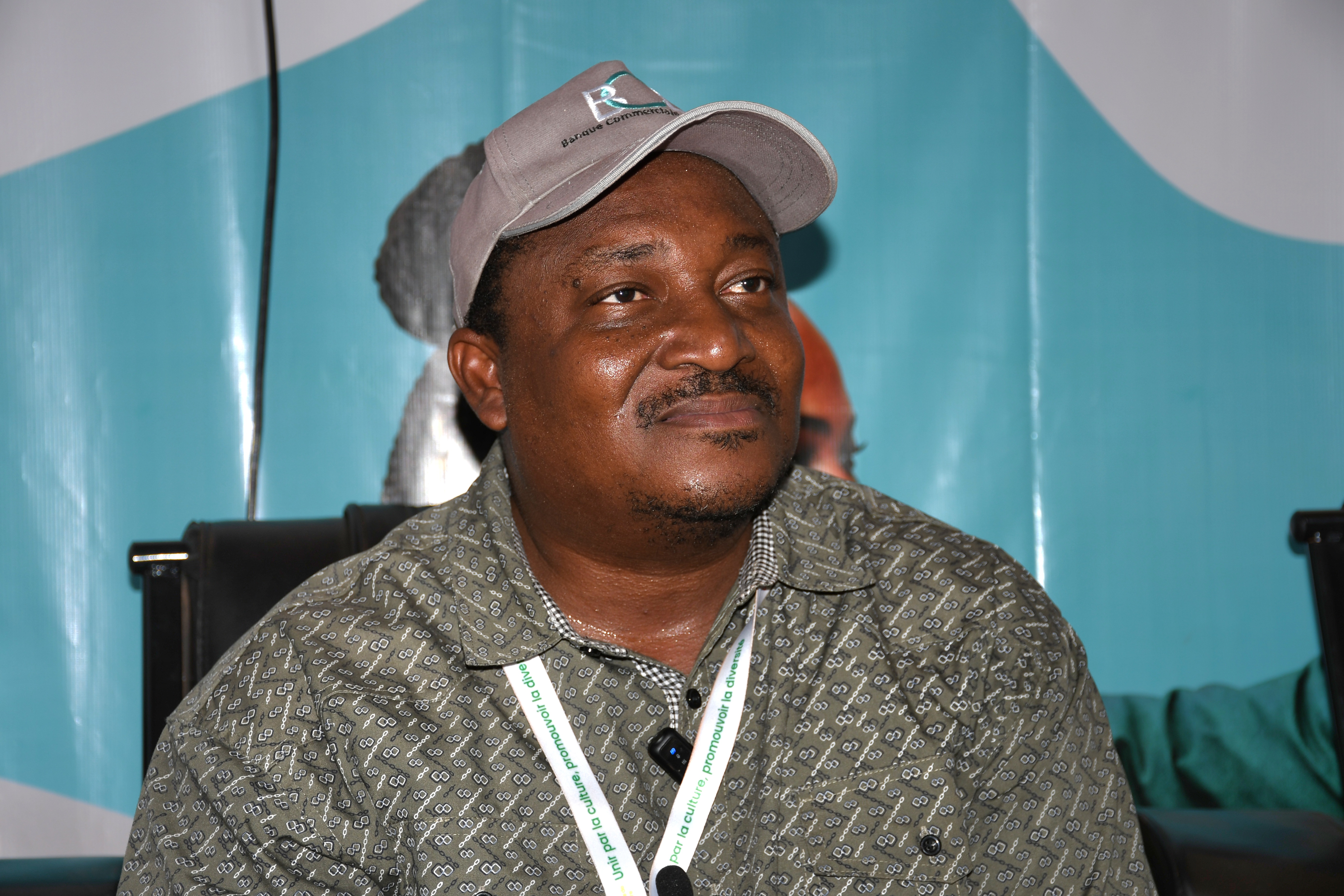 Thierry Ouédraogo, Directeur commercial et marketing de la BCB, présentant les innovations de la banque