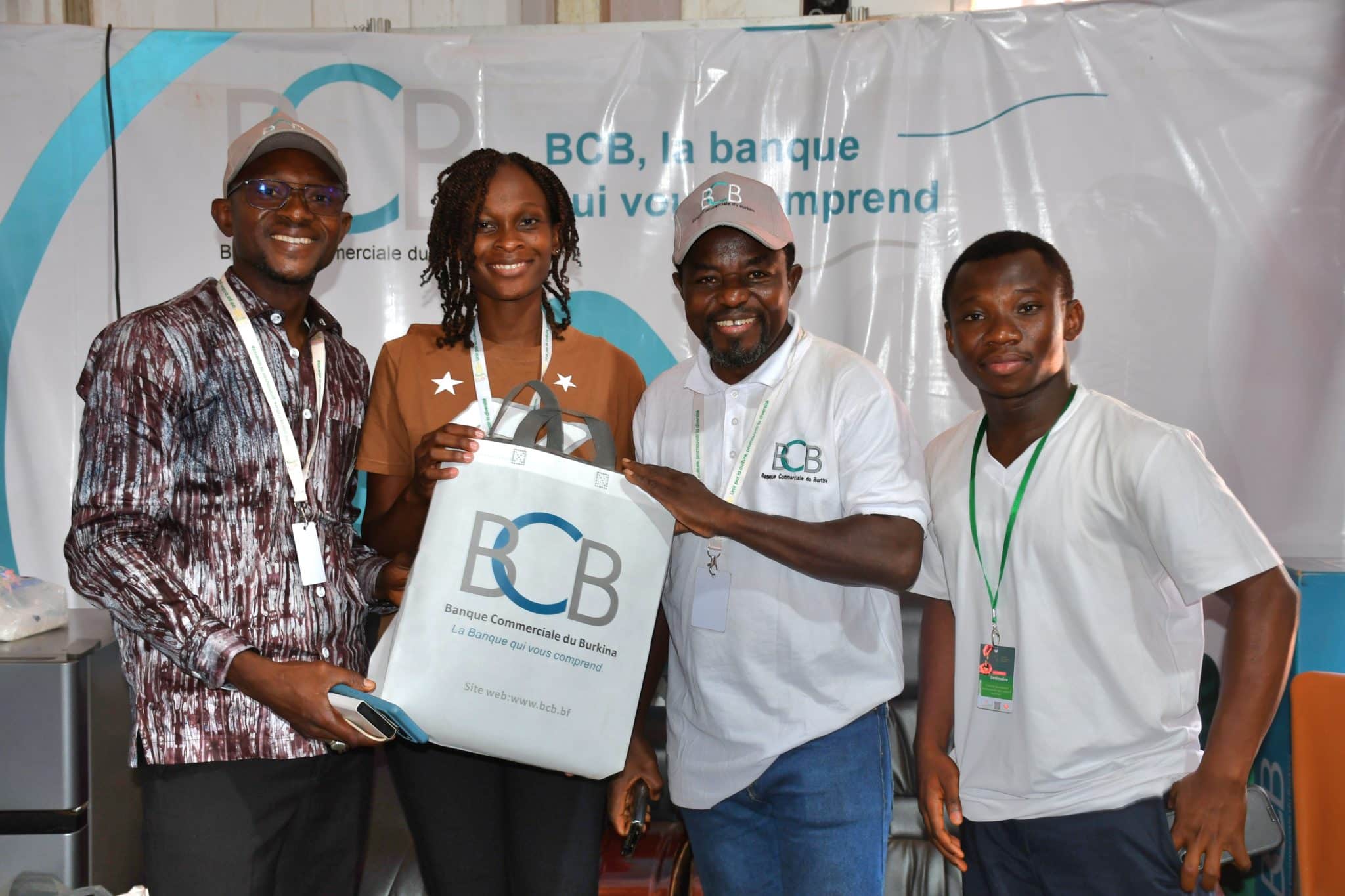 Pour Joseph Tapsoba, porter les couleurs de la BCB est un acte au service du développement du Burkina Faso