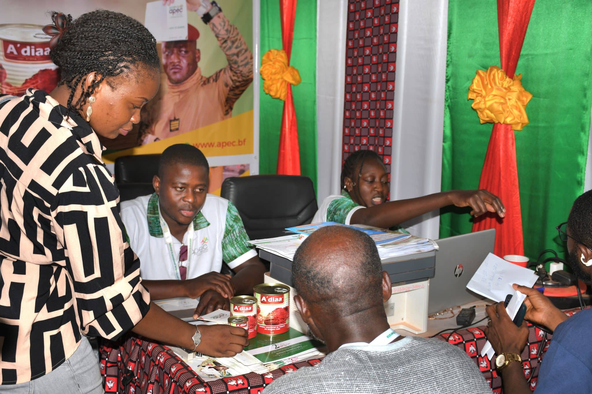 Les produits « Adia », symboles de la réussite du modèle de développement endogène.