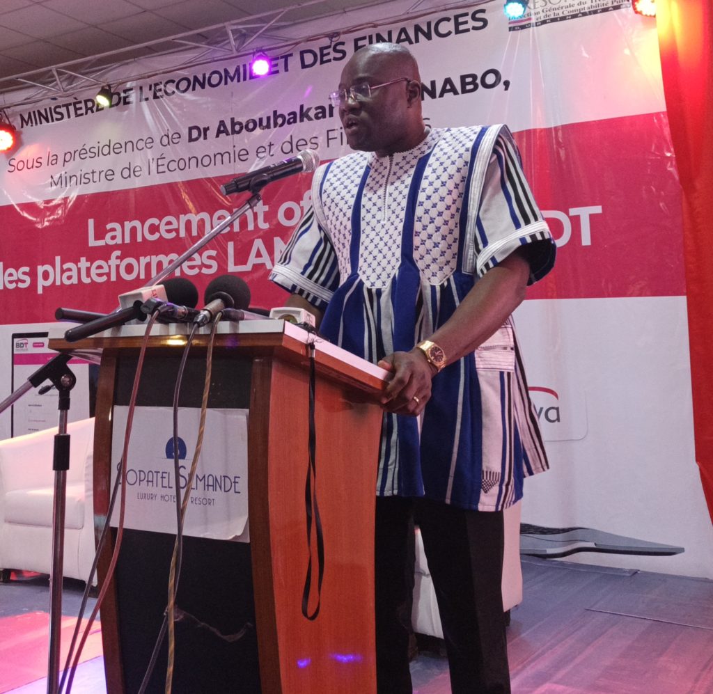 Dr Aboubacar Nacanabo ministre de l'économie et des finances