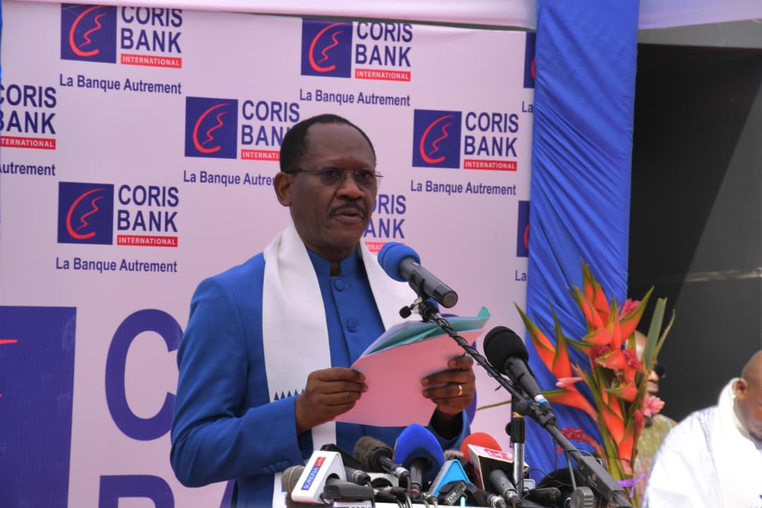Le président du Conseil d’administration de Coris Bank, Emmanuel Sawadogo