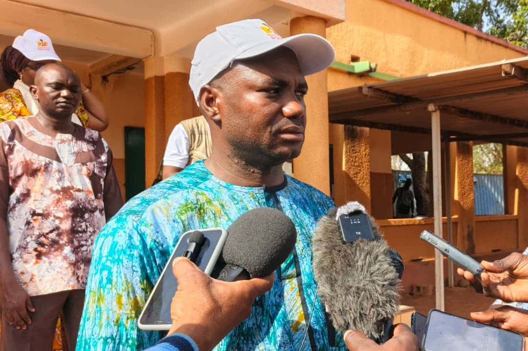 Le Haut-Commissaire de la province de Bankui, Souleymaneba Ouattara