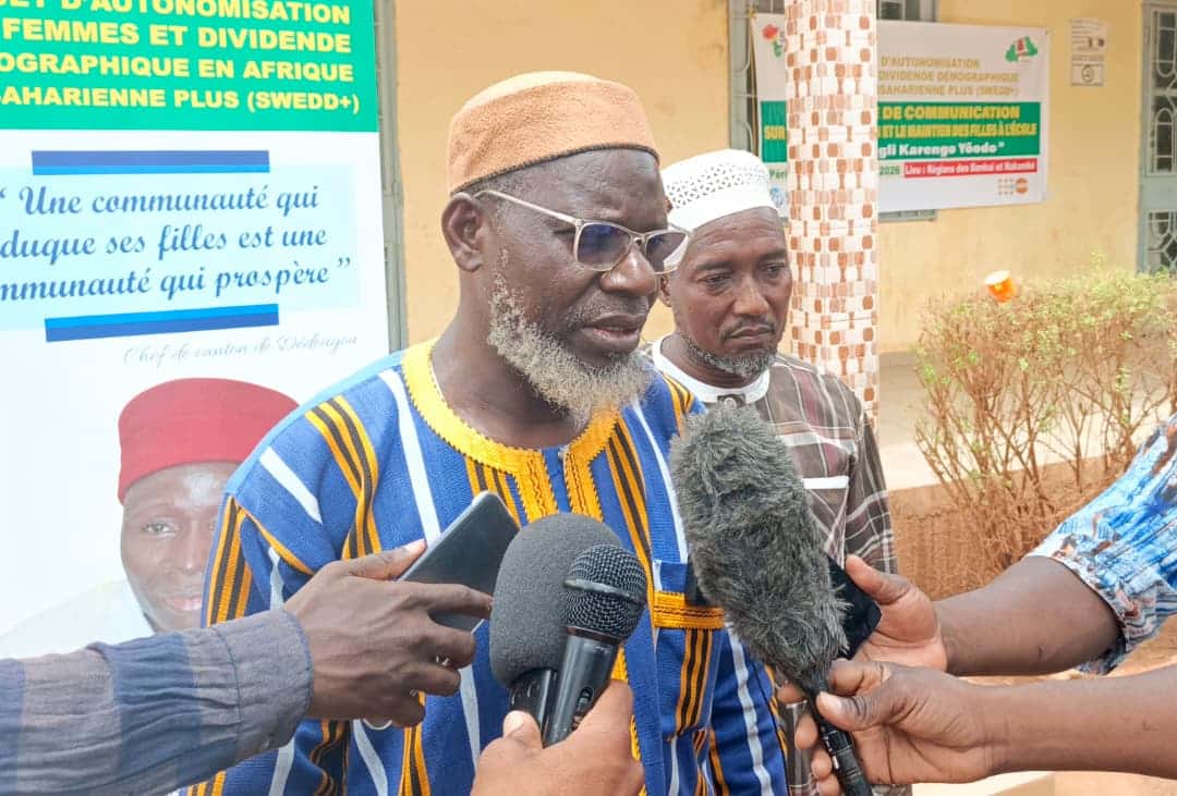 Imam Hamadou Kagambega de la section du CERFI à Dédougou