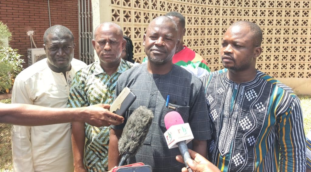 Harouna Kaboré, secrétaire national chargé de la transition de l'économie informelle