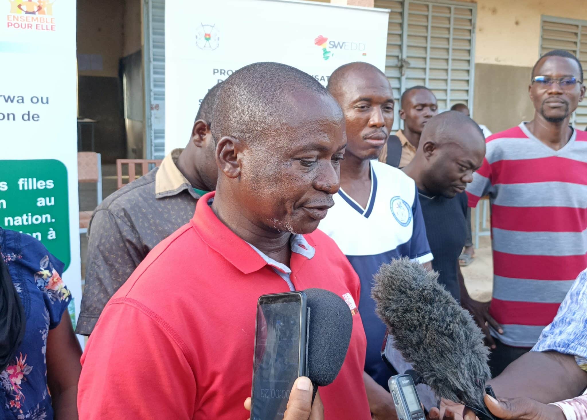 Alidou Sawadogo, proviseur du lycée municipal de Boromo