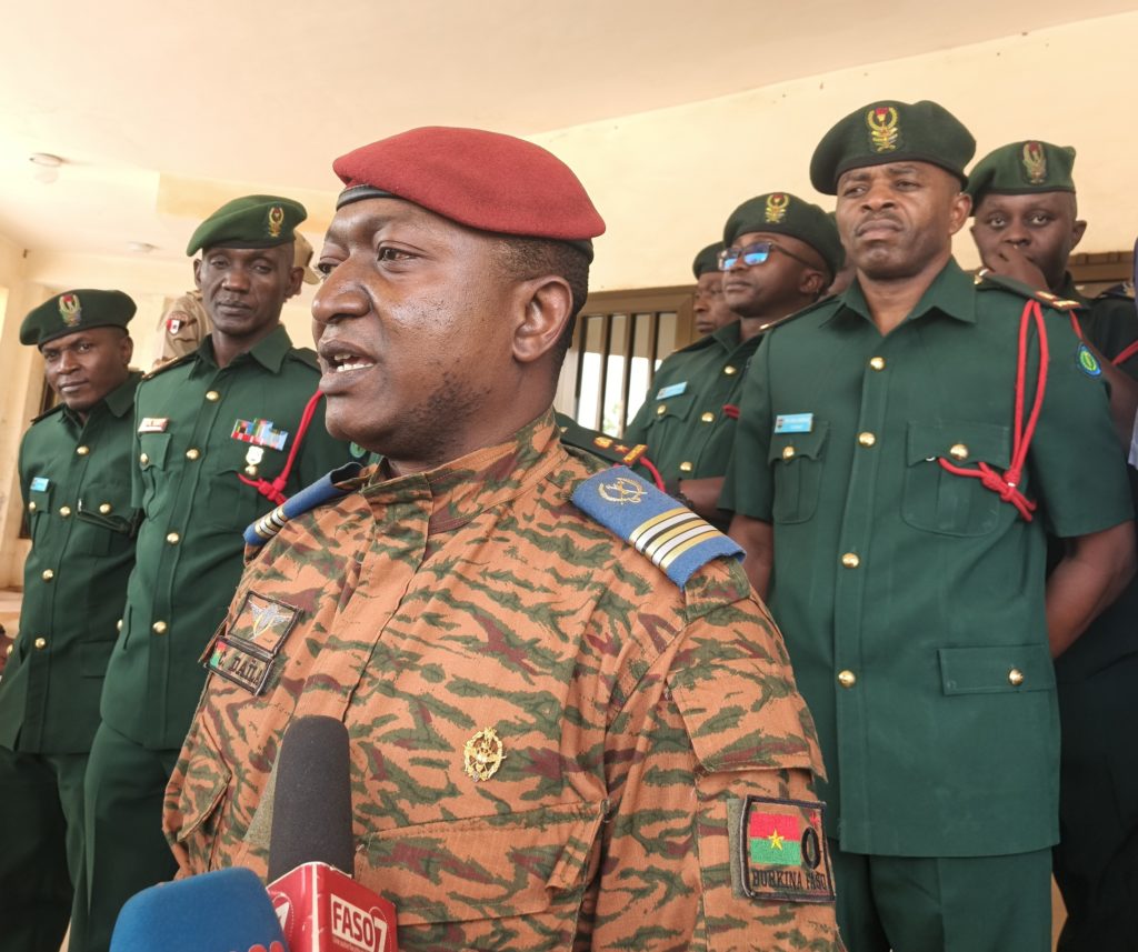 Lieutenant-colonel Clément Daïla, commandant de l’école d’État-Major du Burkina Faso