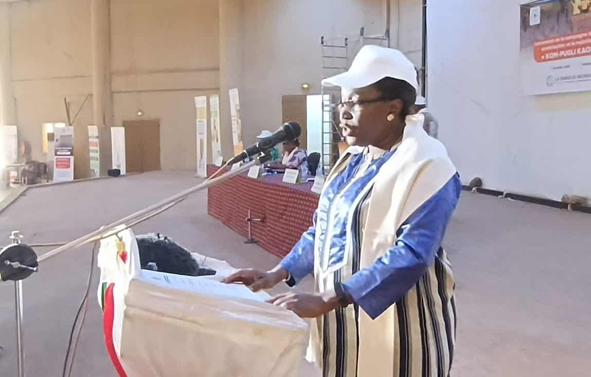 Maimouna Sanon, directrice de la promotion de la santé, de l'éducation inclusive et du genre