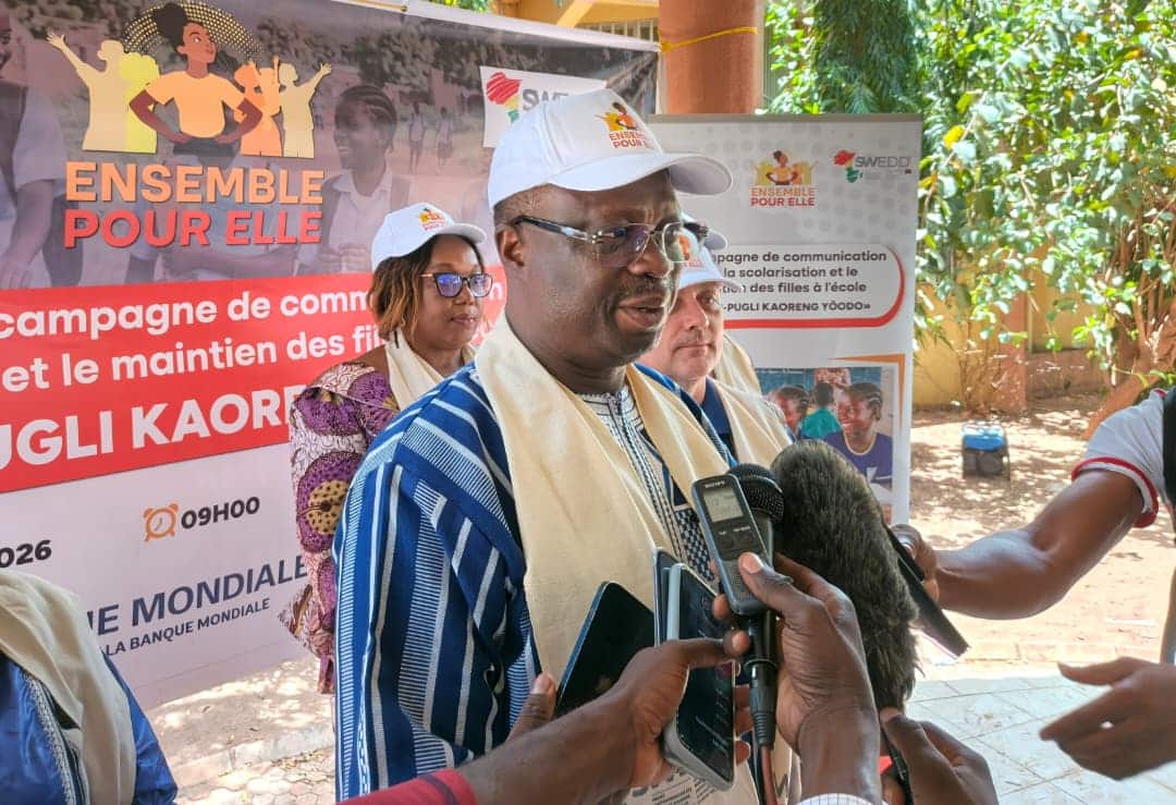 Dr Michel Ouoba coordonnateur du projet