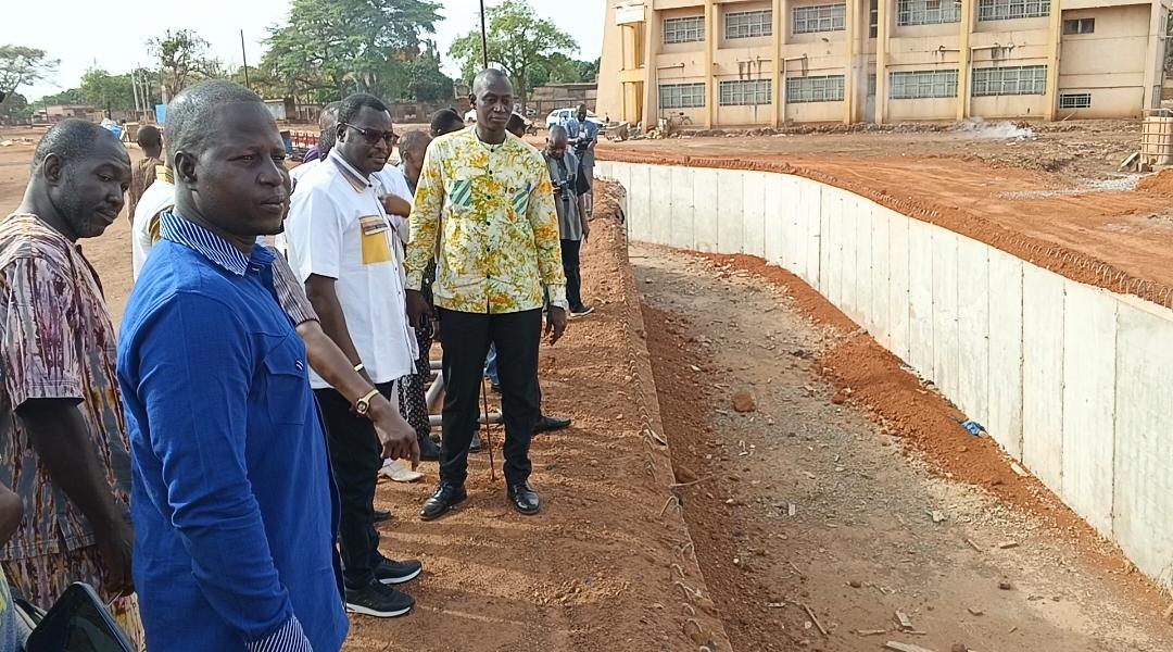 Pingdwendé Gilbert Ouédraogo inspecte les chantiers et rassure sur des préparatifs bien avancés