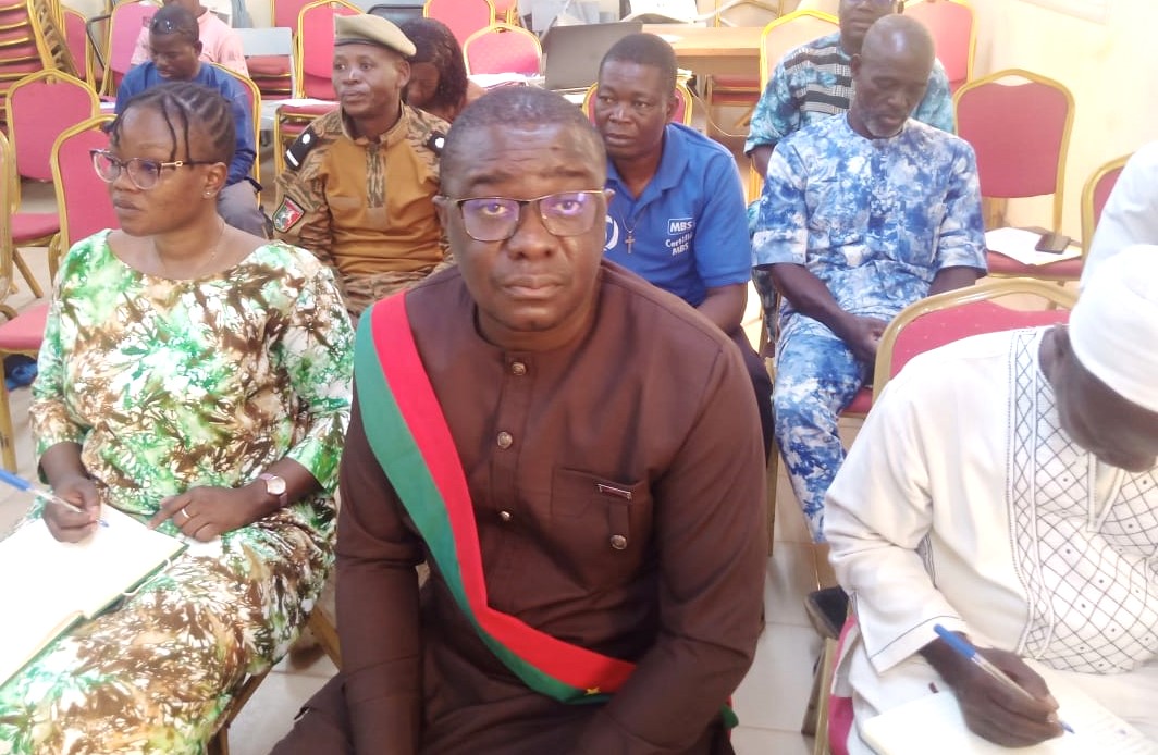 Kôti Noël Sanou Président d ela délégation spéciale 