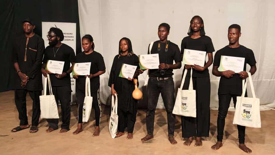 clap de fin pour la 5ᵉ édition de l’atelier « Karnago », 18 jeunes talents formés à Ouagadougou