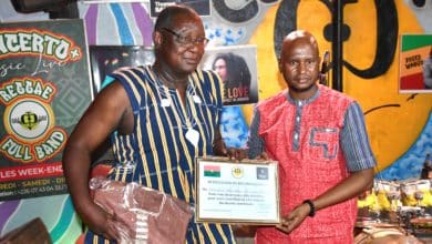 Aboudou Dabo Dabs, honoré pour ses 30 ans de carrière culturelle