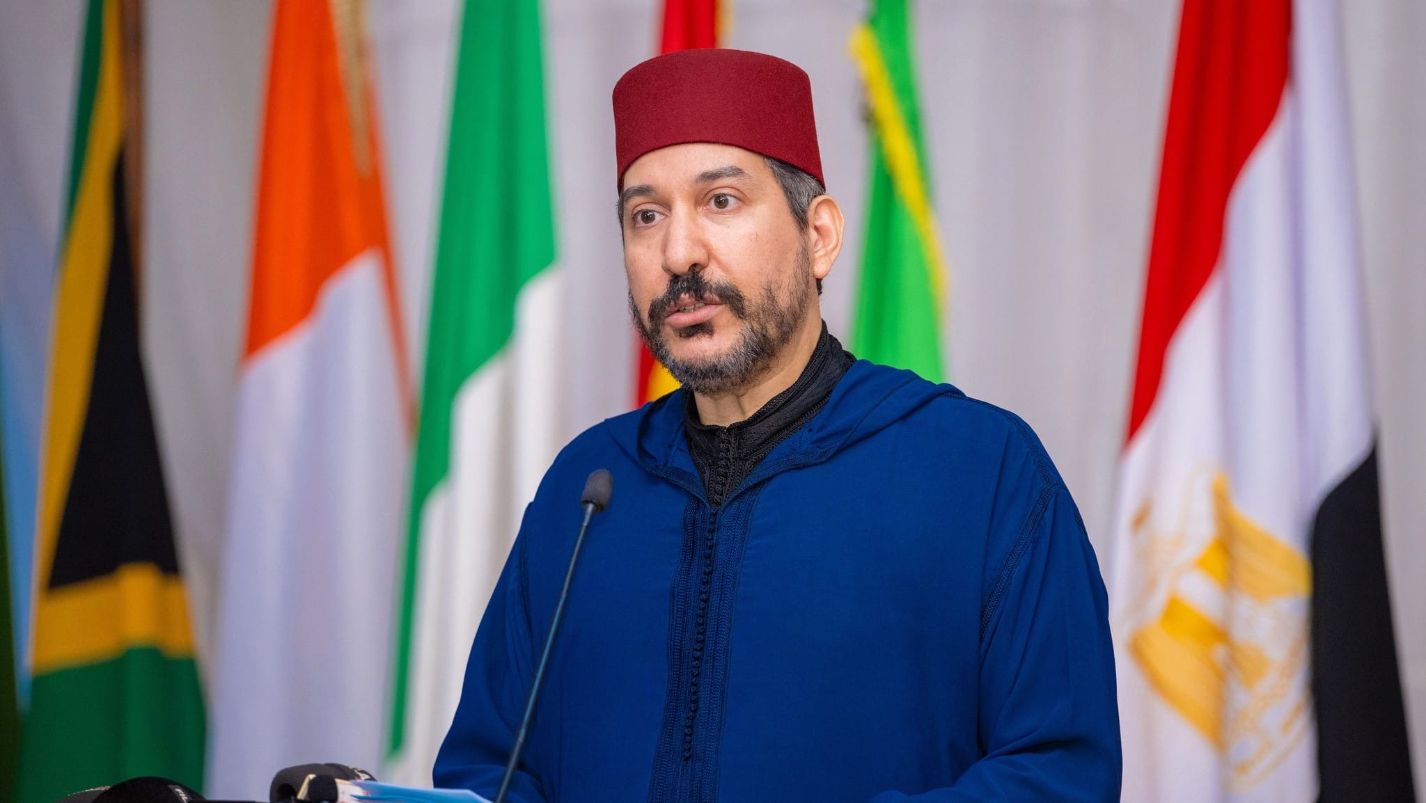 doyen du groupe africain des Ambassadeurs africains Youssef SLAOUI