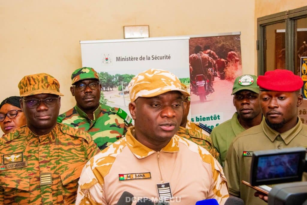 Le Ministre de la Sécurité, Mahamadou SANA, a présidé le lundi 11 mai 2026 le lancement officiel de la plateforme numérique « Alerte Laabal »