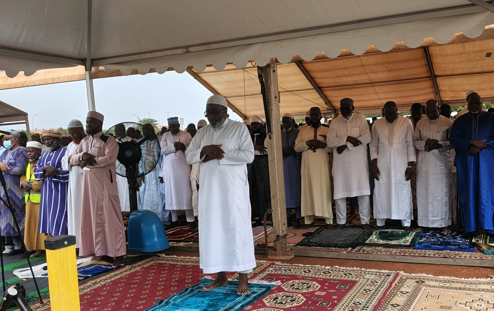 Imam Mahamoud Ouédraogo, officiant du jour