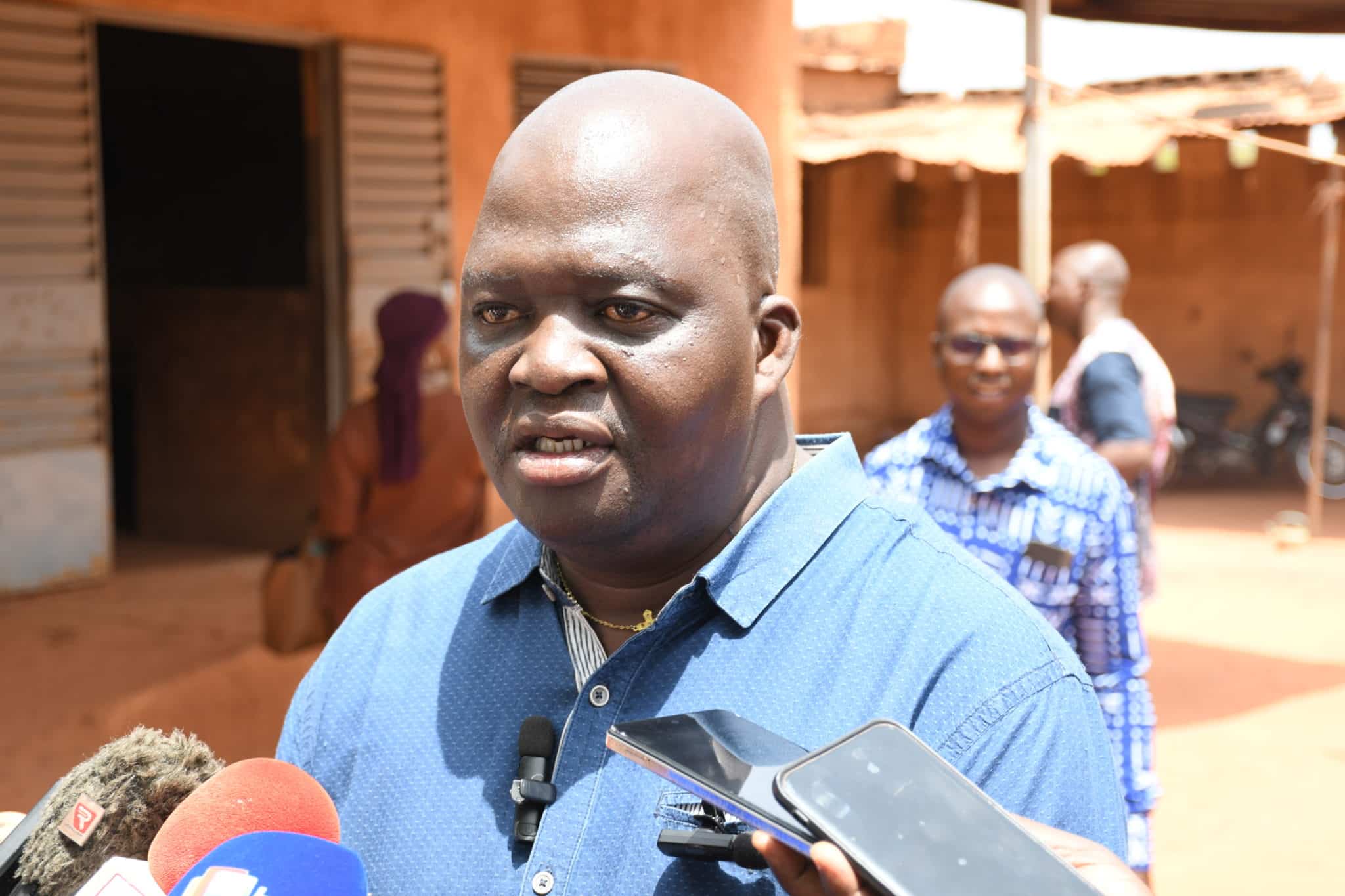 Bernard Kabré, chef de service de la Cour de Solidarité de Colma
