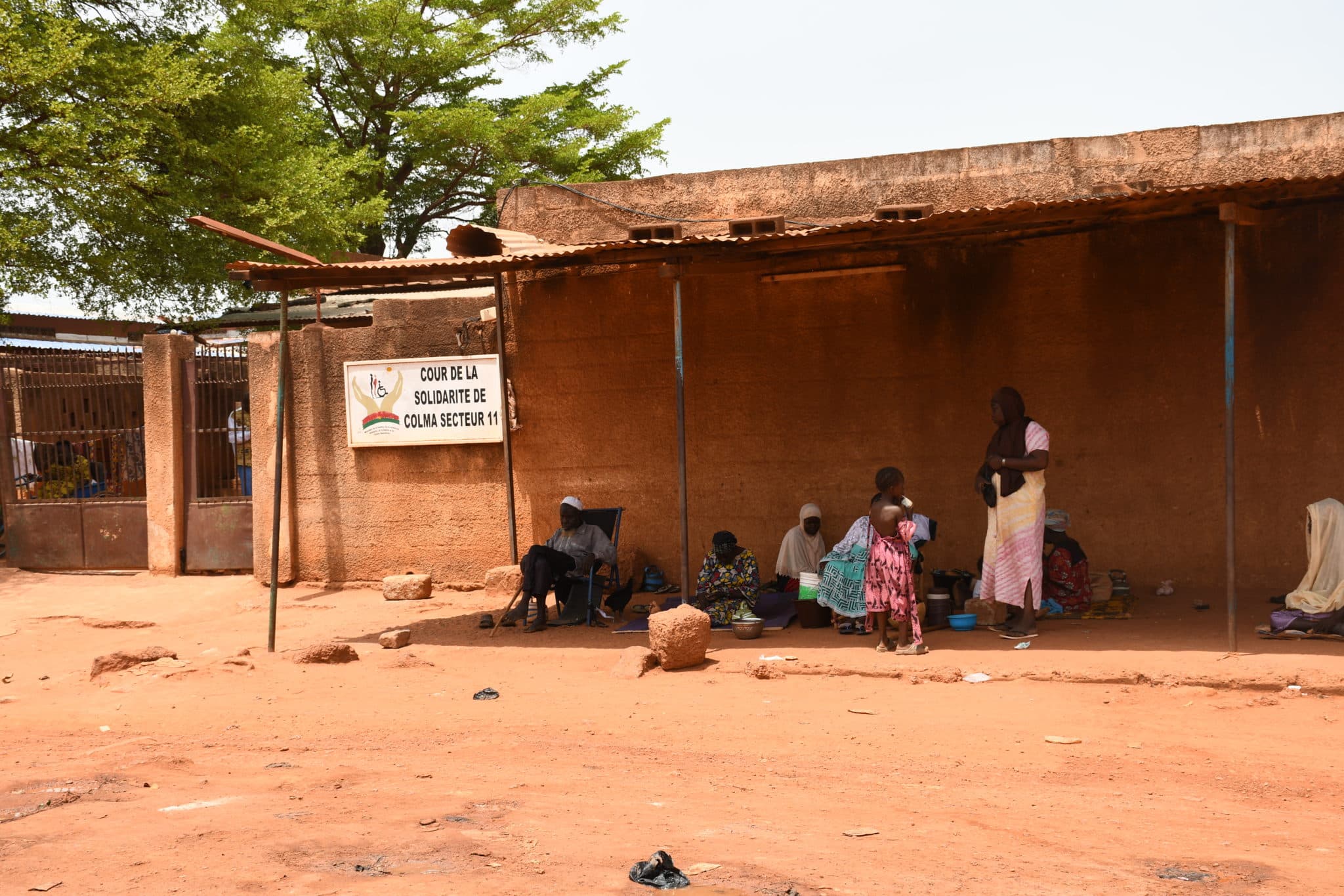 : La Cour de Solidarité du quartier Colma, un refuge pour la prise en charge des personnes sans domicile fixe
