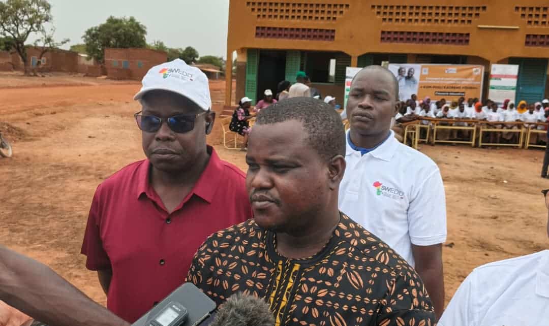 Mathias Koumbem, proviseur du lycée départemental de Tchériba