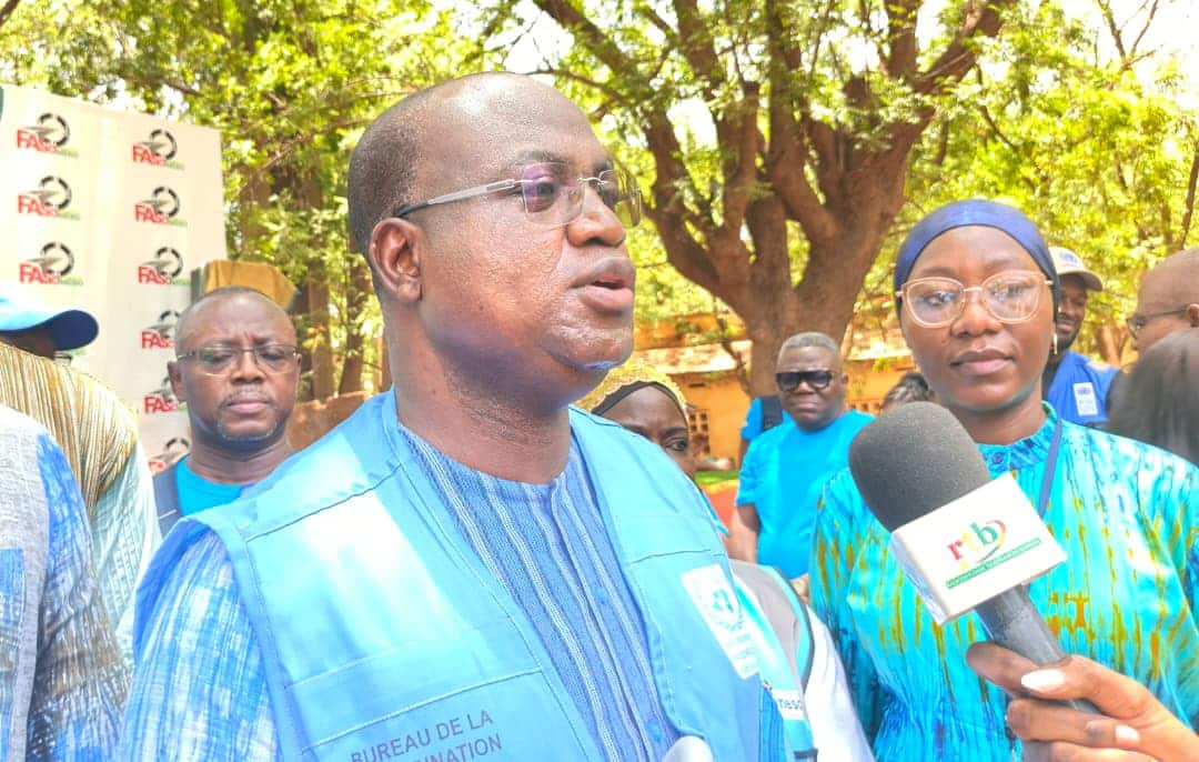 Maurice Azonnankpo,coordonnateur résident par intérim du système des Nations Unies au Burkina Faso