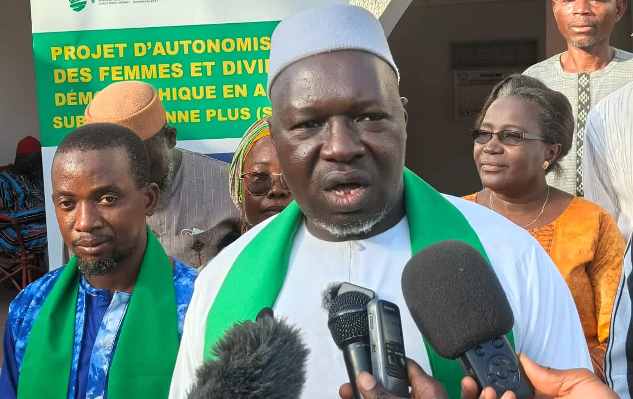 Moussa Bambara, président de l'Union des coutumiers et religieux du Burkina