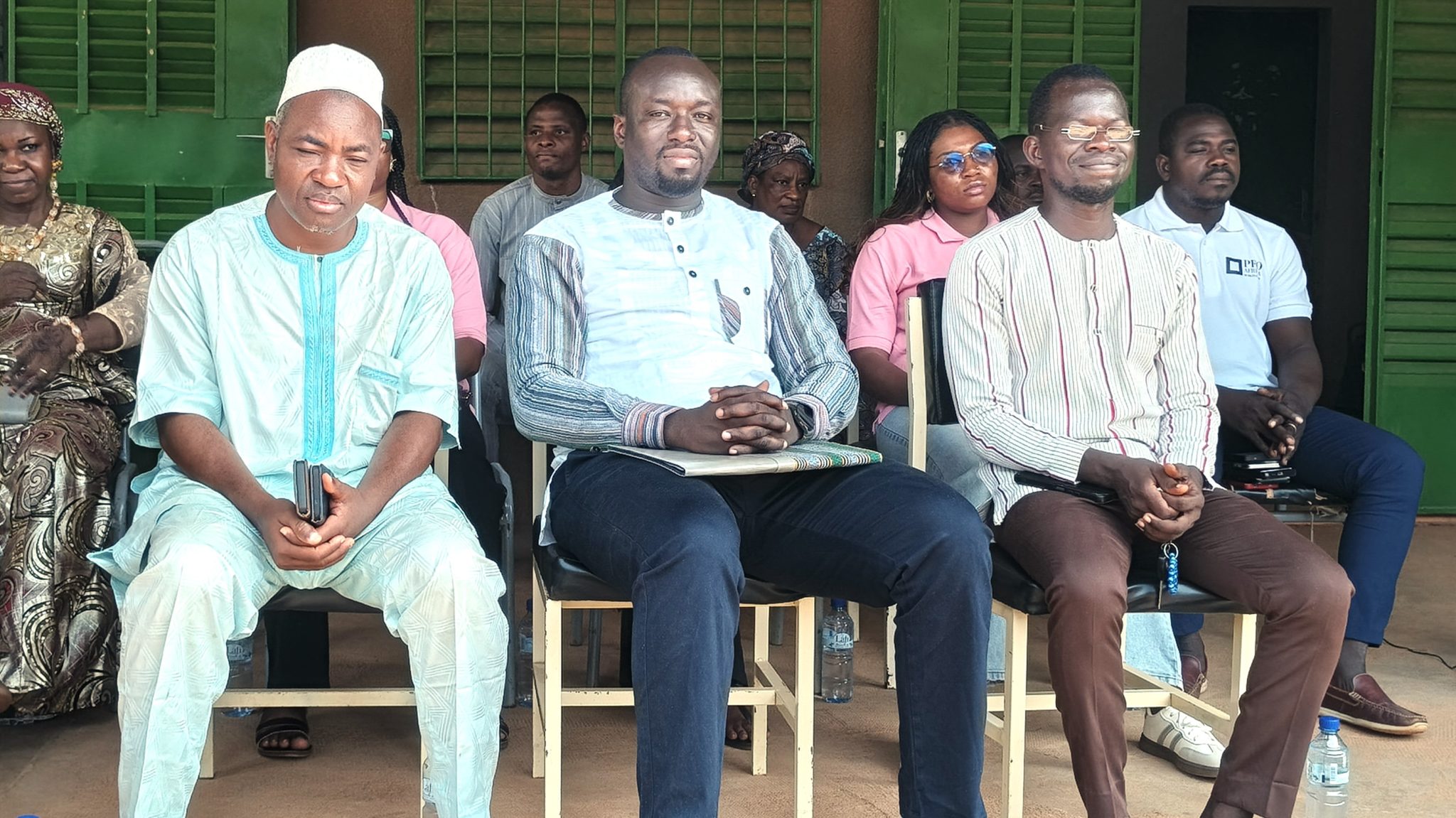 Leinga André Kaboré et Stéphane Thio