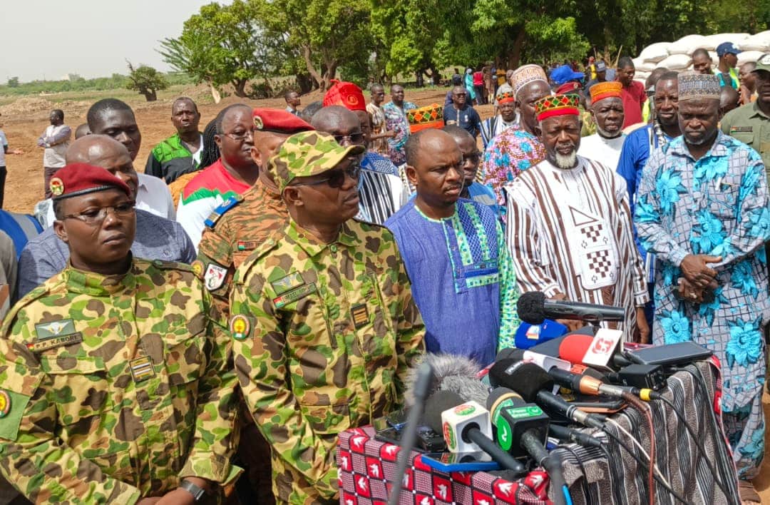 Commandant Ismael Sombié, ministre d'Etat, chargé de l'eau