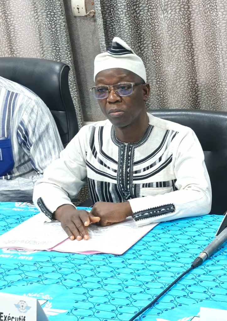 Louis Bakyono, secrétaire général de l'AAMAC (Autorités africaines et malgache de l'aviation civile)