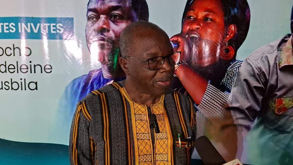Abdoulaye Sawadogo, PDG, de NAFASO, exprime sa satisfaction face aux innovations de la BCB lors de la soirée de clôture.