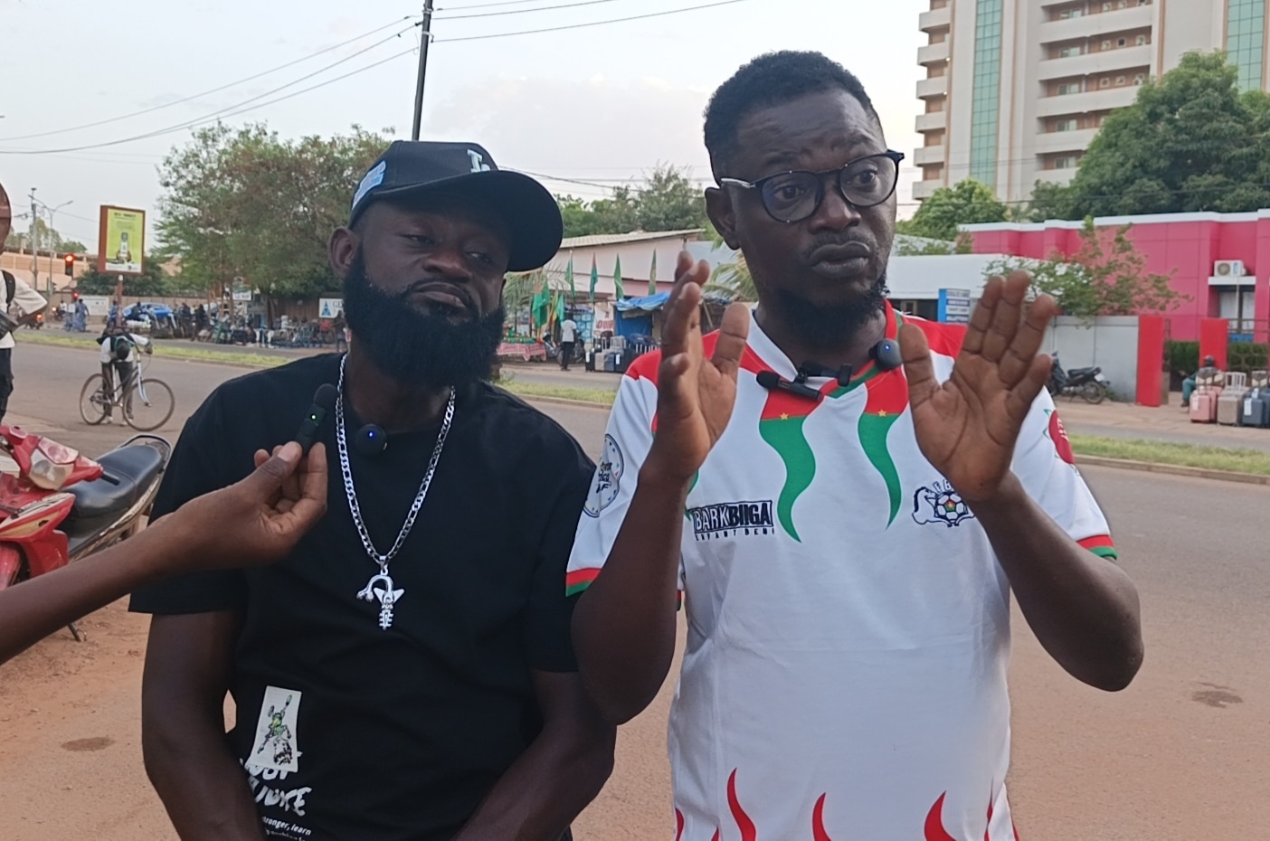 l'intellectuel Kaboré et Lucass
