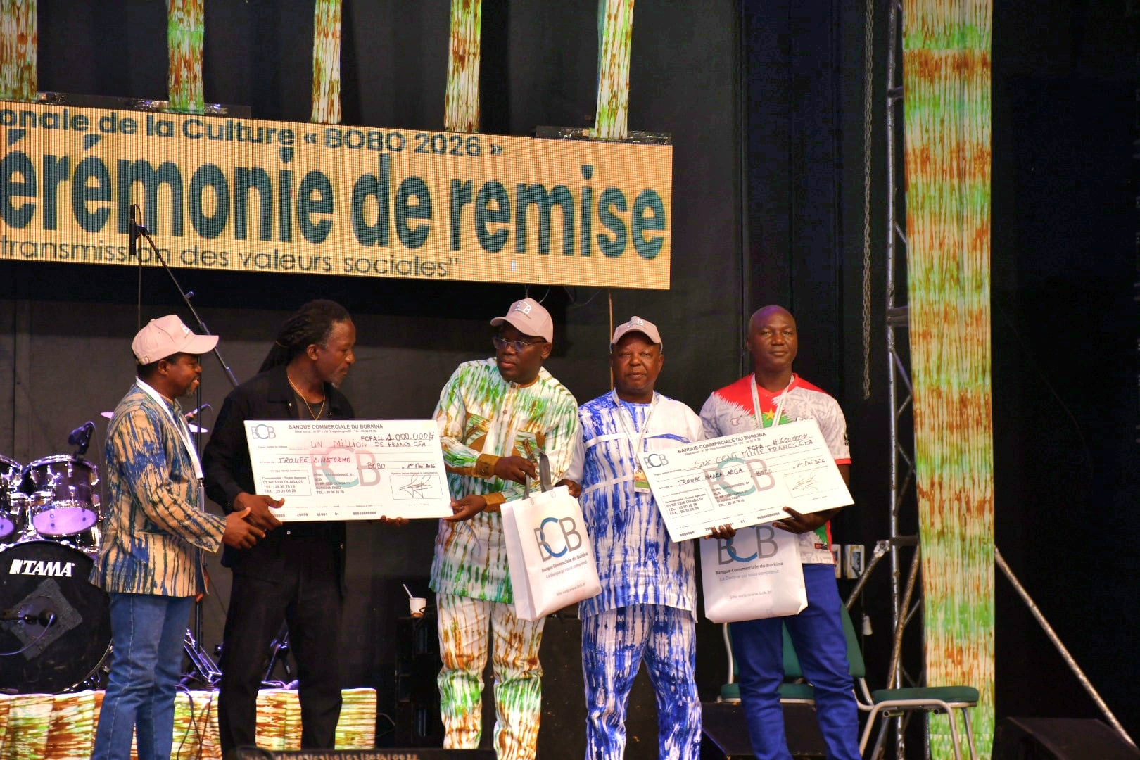 la BCB expliquant l'importance de la culture pour le développement national