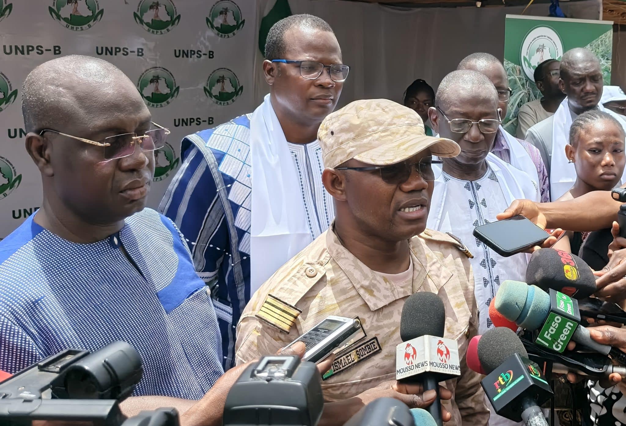 Commandant Ismaël Sombié, ministre d'État en charge de l'agriculture