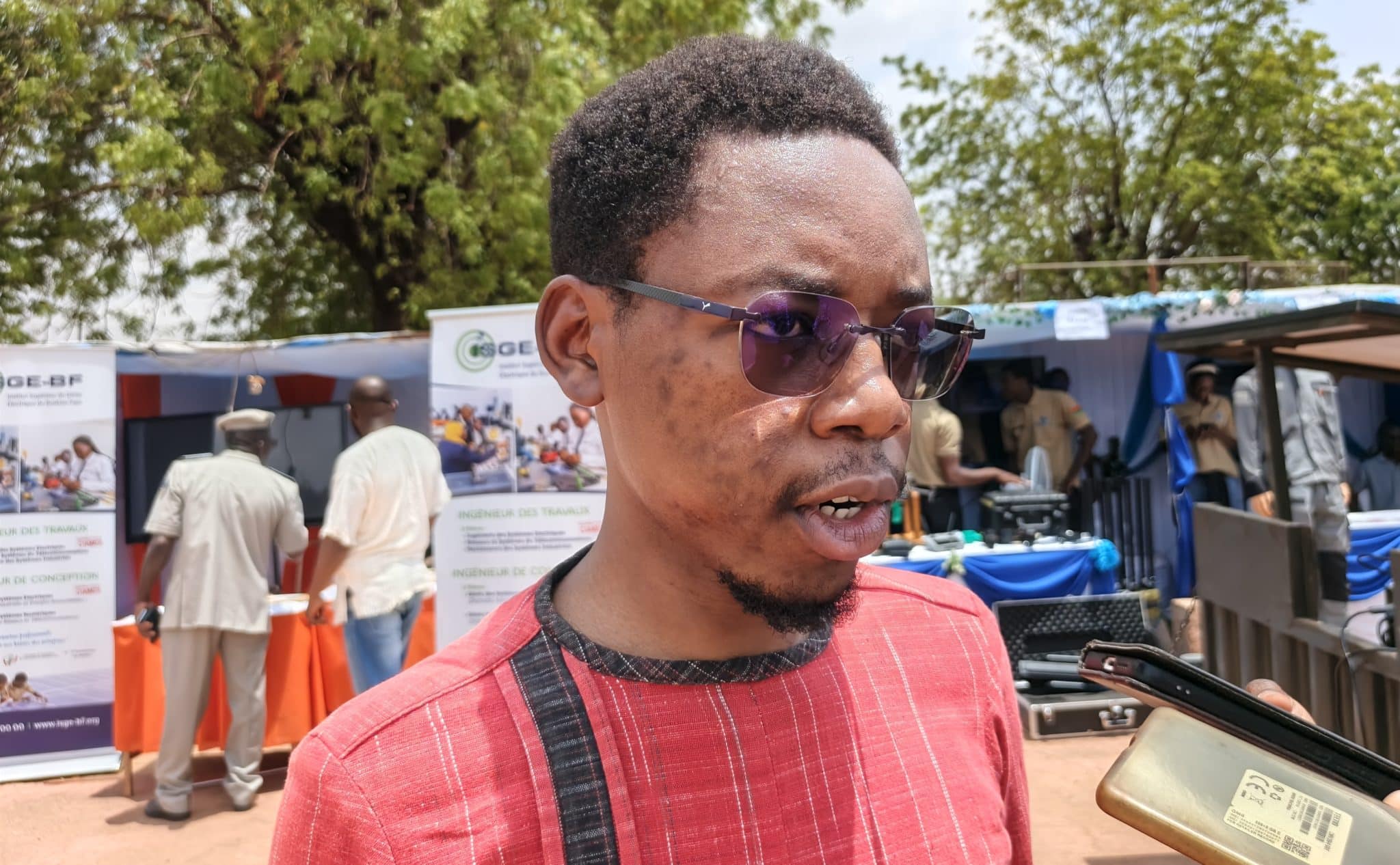 Lionel Nikiéma, chef de projets à NAANATECH