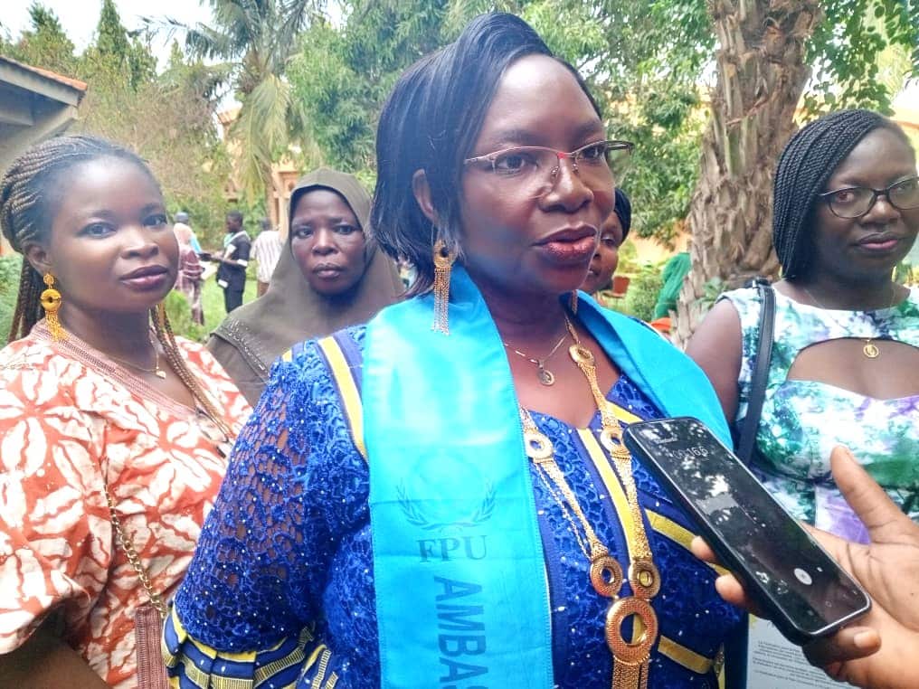 Rosalie Maïga, présidente de l’association Woum Taaba Nooma pour le développement de la femme
