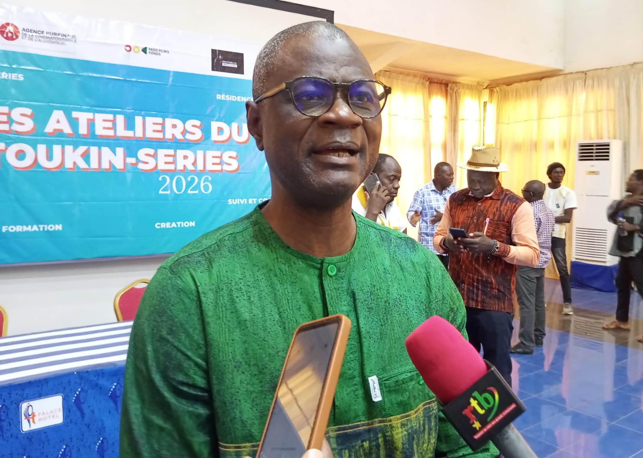 Le Directeur général du FESPACO, Alex Moussa Sawadogo