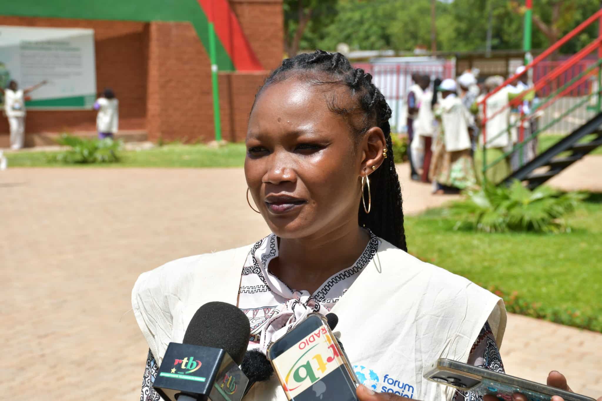 Aïchata Kouni : Porte-parole de la délégation malienne. @Burkina 24