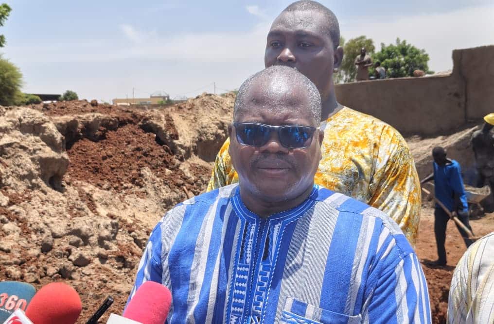 André Konditamdé, secrétaire général de l’Amicale des résidents des secteurs 39 et 40 (Kamboissin)