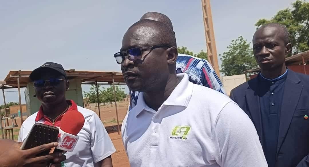 Bertrand Ouédraogo, président de l’Association des résidents de la cité Abdoul Service de Bassyam
