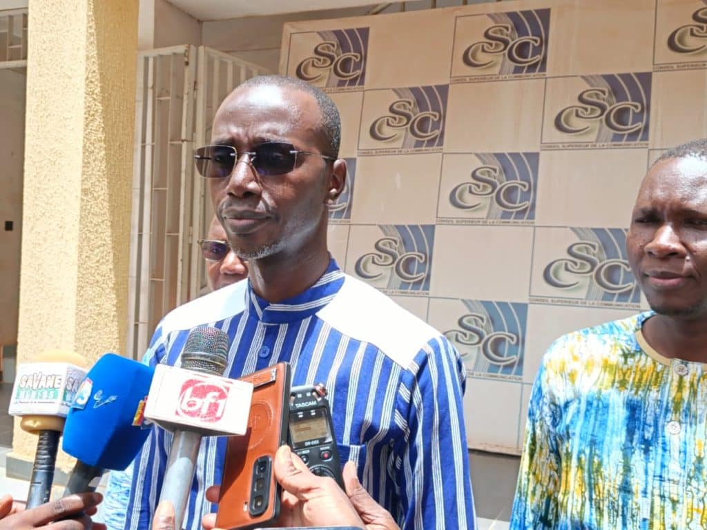Camarade Wendingoudi Louis Modeste Ouédraogo, président du CSC